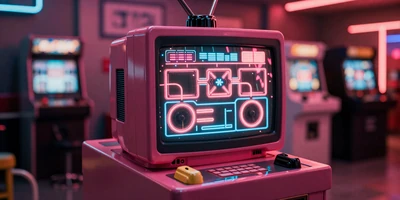 Pixels After Dark - themed image
